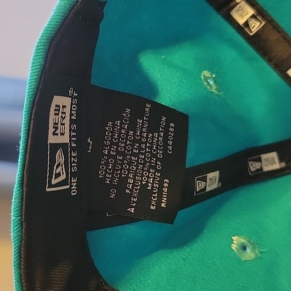 Vintage Look Florida Marlins Snap-back New Era Hat- Excellent Condition! - Picture 5 of 8